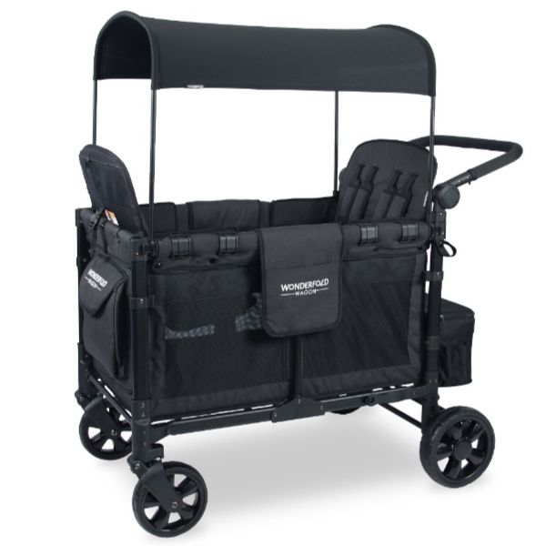 Wonderfold W4 Elite Quad Wagon Volcanic Black