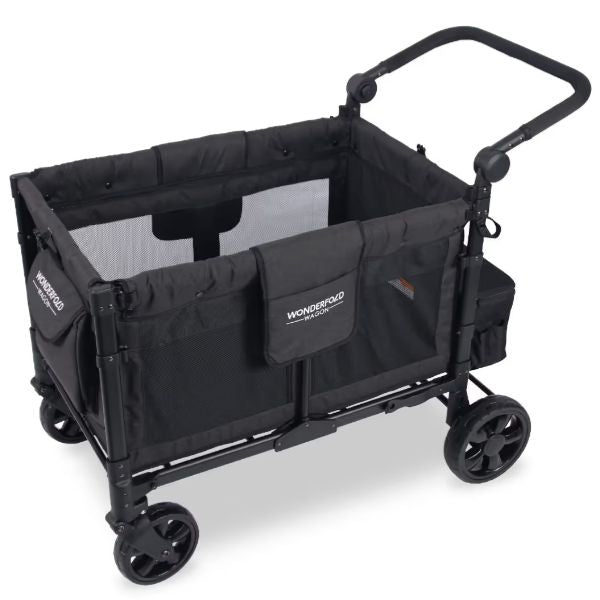 Wonderfold W4 Elite Quad Wagon Volcanic Black