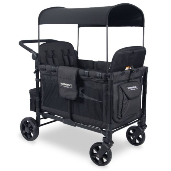 Wonderfold W4 Elite Quad Wagon Volcanic Black