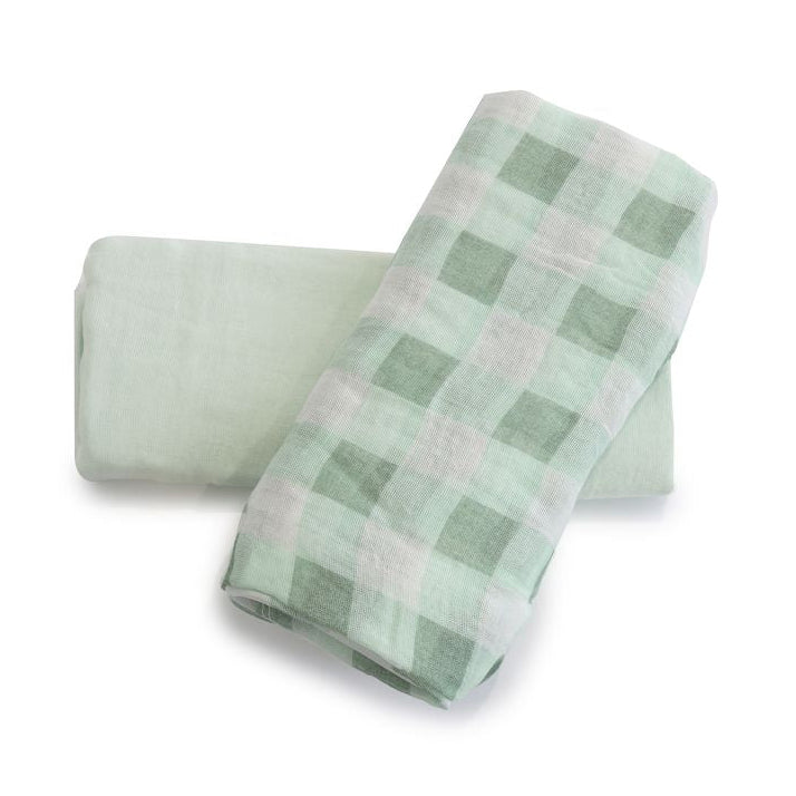 Bubba Blue Sundae Muslin Wraps 2pk