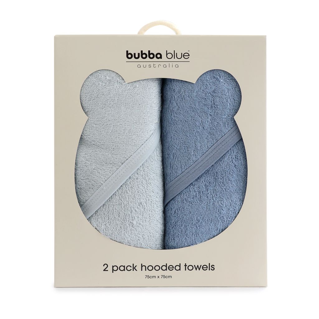 Bubba Blue Sundae Hooded Towels 2pk