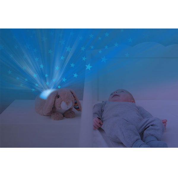 Zazu Star Projector With Soothing Melodies Ruby the MiniLop Rabbit